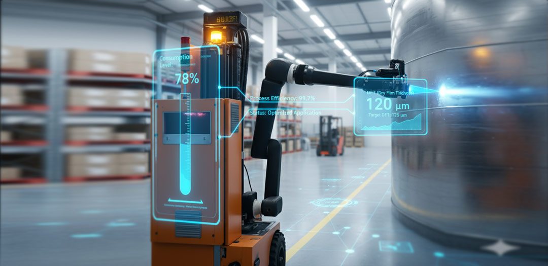 Robot with precise DFT and consumption control